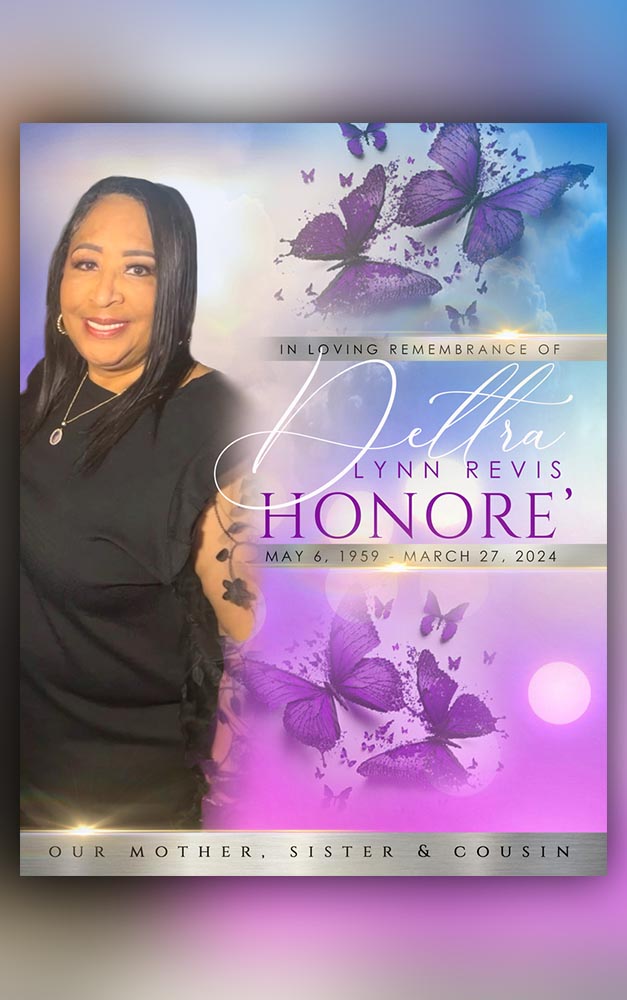 DETTRA HONORE’ 1959 – 2024