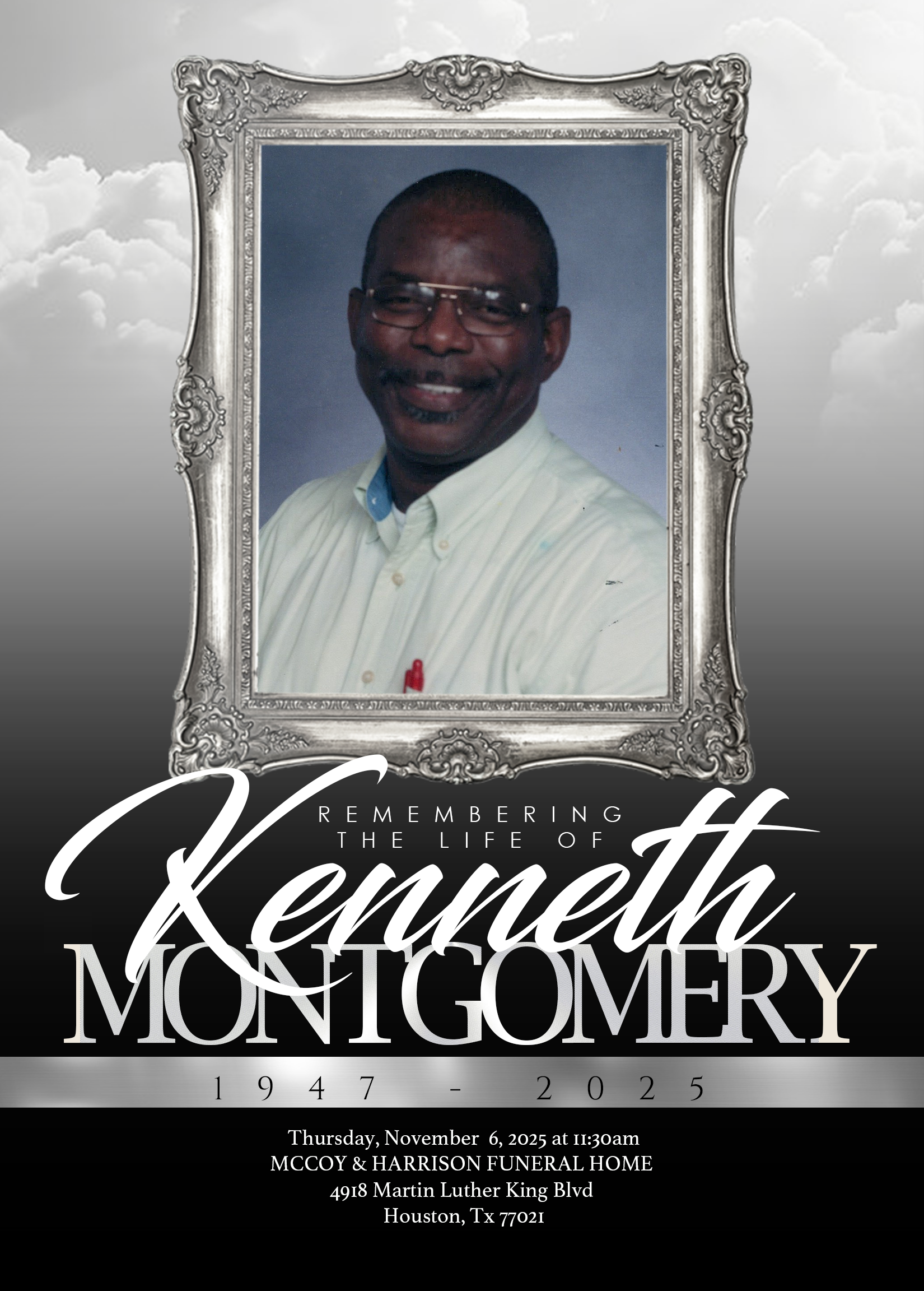 KENNETH MONTGOMERY 1947 – 2025