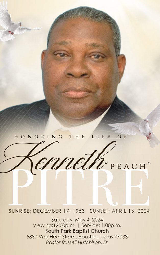 KENNETH PITRE 1953 – 2024