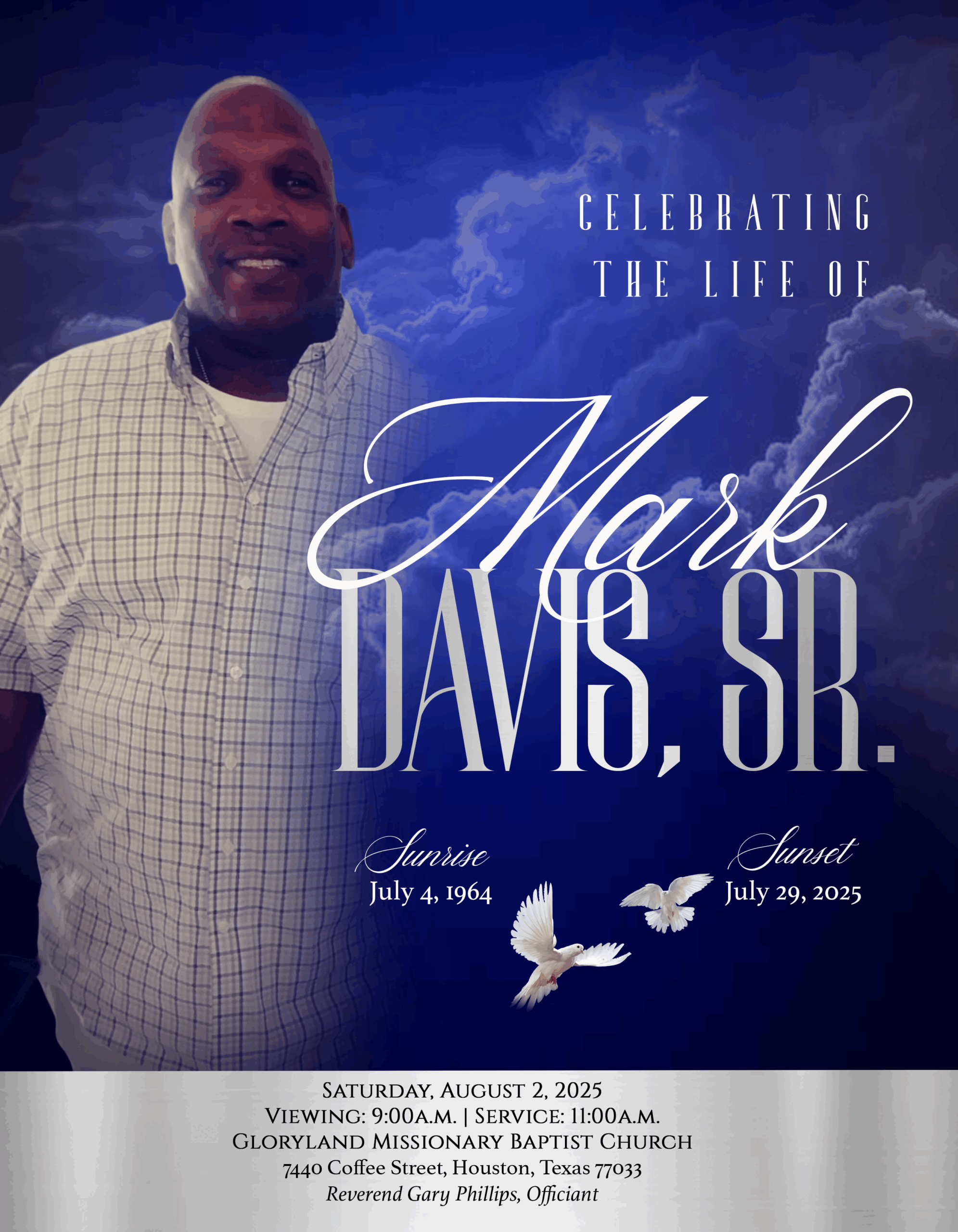 MARK DAVIS 1964 – 2025