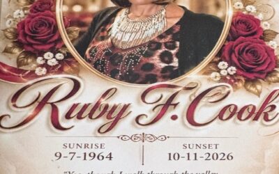 RUBY COOK 1964 – 2026