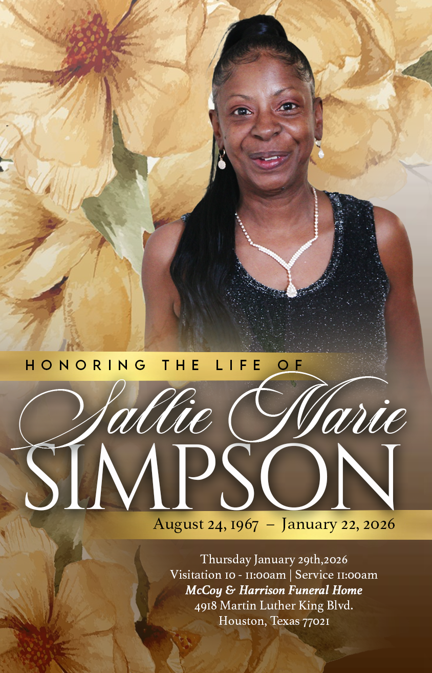 SALLIE SIMPSON 1960 – 2026