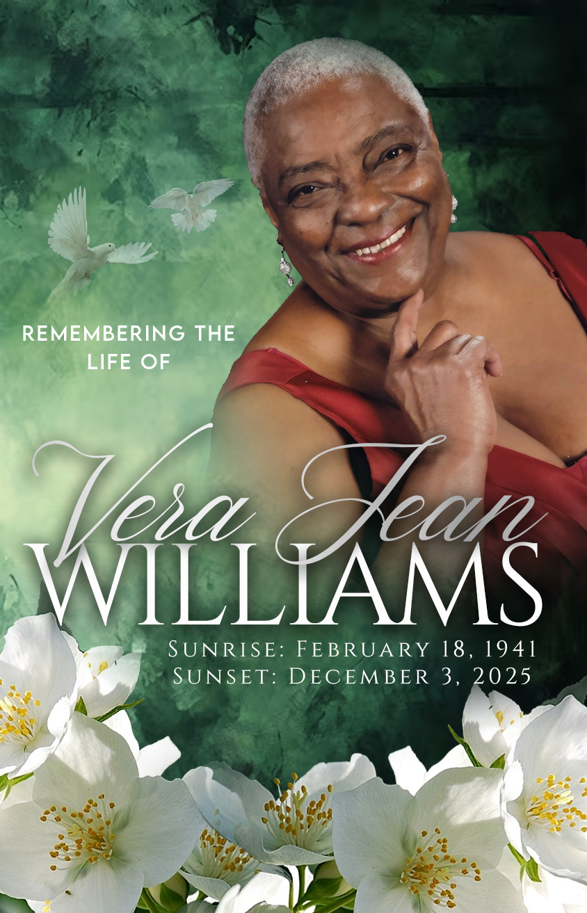 VERA WILLIAMS 1941 – 2025