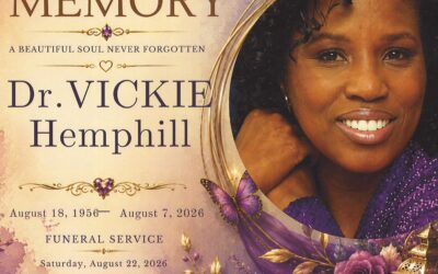 VICKIE HEMPHILL ELLIOTT 1956 – 2026 VICKIE HEMPHILL ELLIOTT 1956 – 2026